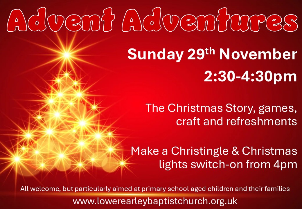 Advent Adventures Poster 2026